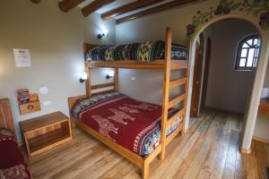 Letto o letti in una camera di Llullu Llama Mountain Lodge