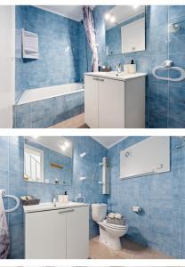 Koupelna v ubytování Ca la Neus