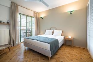 En eller flere senge i et værelse på Marvelous Park View - Big Terrace - 2BDR