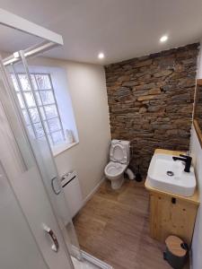 Ванная комната в Maison Cosy Village de Montagne