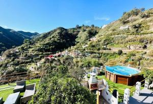 Naturlandskabet i nærheden af feriehuset