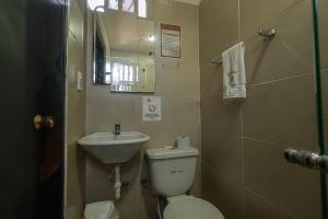 Koupelna v ubytování Hotel Tayromar