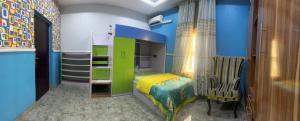 Uma cama ou camas num quarto em Prime PH Home