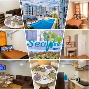 un collage di foto di un appartamento di Seawind Davao City Condo a Davao