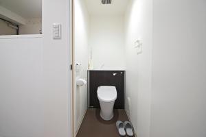 Baðherbergi á Forest Guardian Hotel 京都御所西