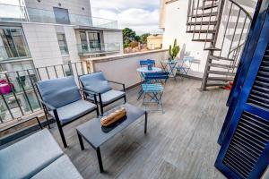 Balkón alebo terasa v ubytovaní Beachstyle Penthouse by Hello Homes Sitges