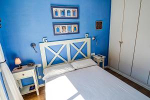 Katil atau katil-katil dalam bilik di Sweet Raffaello Beach by Hello Homes Sitges