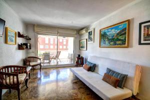 Posezení v ubytování The Rose by Hello Homes Sitges