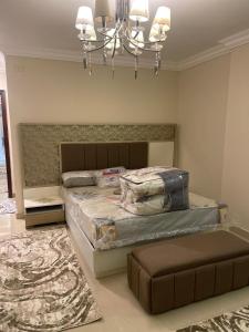 Ένα ή περισσότερα κρεβάτια σε δωμάτιο στο مدينة نصر