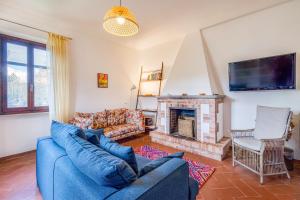 Гостиная зона в La Casa Della Quercia Relax In Tuscany - Happy Rentals