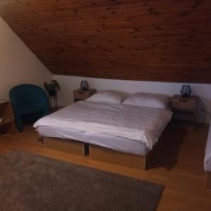 Posteľ alebo postele v izbe v ubytovaní Penzion Helena