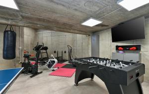 Фитнес-центр и/или тренажеры в Nice Home In Vinogradi Ludbreski +57 фотографий