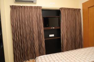 Postel nebo postele na pokoji v ubytování HOTEL SR
