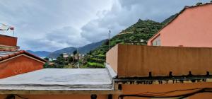 widok na góry z budynku w obiekcie La stella di Manarola- Bluchalet w mieście Manarola