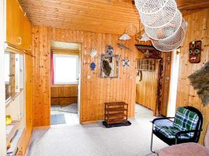 Bungalow und Ferienwohnung auf Rügen的休息区
