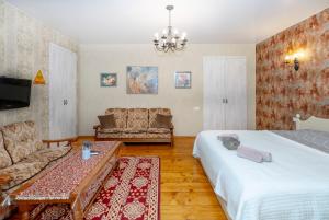 Postel nebo postele na pokoji v ubytování Old City Center- Adventurous Apt hosted by Giorgio