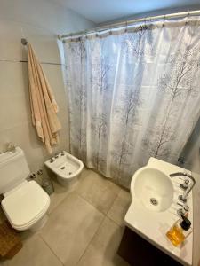 Et badeværelse på Departamento vieytes