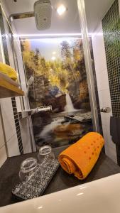 Kúpeľňa v ubytovaní Haus Alpenglück