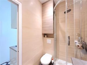 巴黎的住宿－Seine Apartment，一间带卫生间和淋浴的浴室