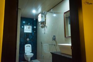 Koupelna v ubytování HOTEL PAPILIO