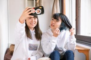 Khách lưu trú tại Fukuoka Guesthouse HIVE