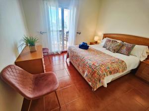 Posteľ alebo postele v izbe v ubytovaní AP376 - Casa Linda Valparaiso + 24 fotografií