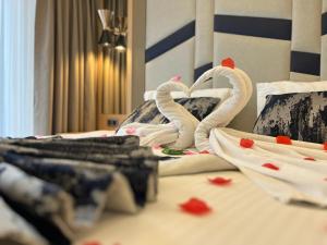 Postel nebo postele na pokoji v ubytování Downtown Sirkeci Hotel
