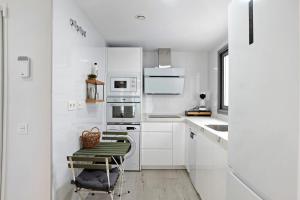 Кухня или мини-кухня в Apartamento Coral - Solo familias
