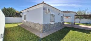 El edificio en el que está la villa