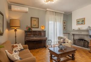 Ruang duduk di Casa Luigina