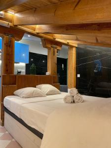 Llit o llits en una habitació de SmartApart, Plaza Mayor, Madrid Center