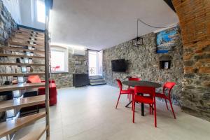 Χώρος καθιστικού στο Mirabel Apartments Moneglia - Cinque Terre