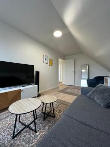 TV a/nebo společenská místnost v ubytování Top-equipped house in Odense - Free Parking