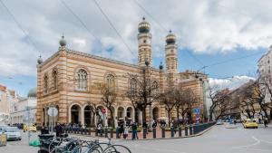 Výhľad na mesto Budapešť alebo výhľad na mesto priamo z apartmánu