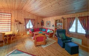 Χώρος καθιστικού στο 3 Bedroom Stunning Home In Øyer