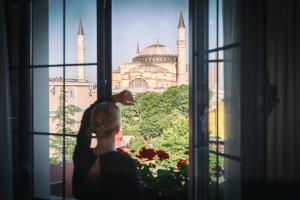Hóspedes ficando em Sura Hagia Sophia Hotel