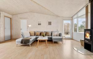 Χώρος καθιστικού στο Holiday Home Tranevænget Iv