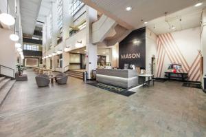a large lobby with a namson store in a building at Furnished Private Room With Shared Bathroom in Philadelphia