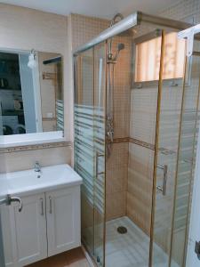 Aparthotel Minerva的一间浴室