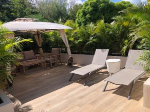 Vrt u objektu Joli studio le Caribbean Tropical