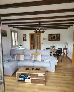 Posezení v ubytování Casa Rural Larraldea