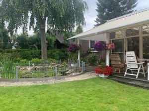 Zahrada ubytování Großes Haus mit Top-Garten mitten in Haselünne