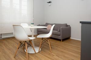 Posezení v ubytování VillaFiera, flat near metro and easy parking