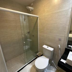 Koupelna v ubytování ONIX AGUAS CLARAS