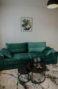 Posezení v ubytování Apartman Metković City