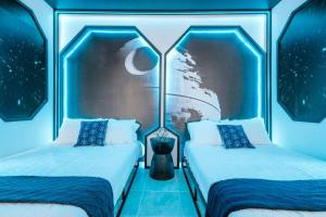 Katil atau katil-katil dalam bilik di 6152 Fantastic Spacious Home for Your Family