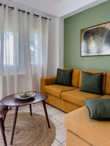 Posezení v ubytování Nectar Apartments