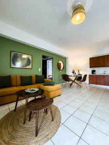 Posezení v ubytování Nectar Apartments