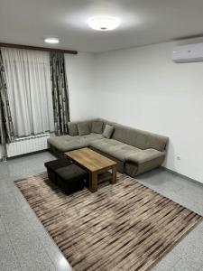 Гостиная зона в Lux apartment Bijeljina