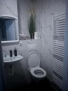 Koupelna v ubytování Apartament 2 camere